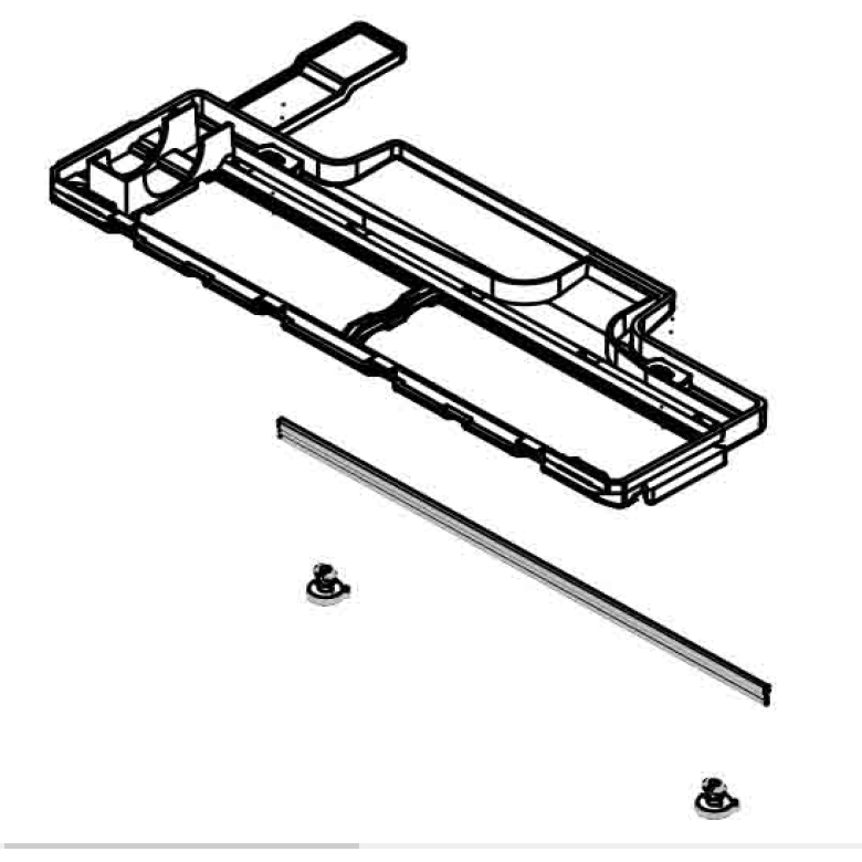 Truvox VBU base plate assembly