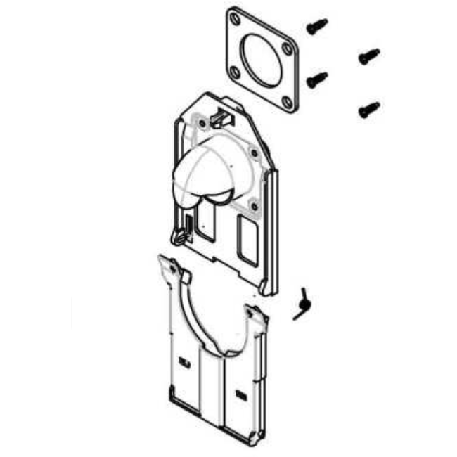 Truvox VBU bag mount assembly