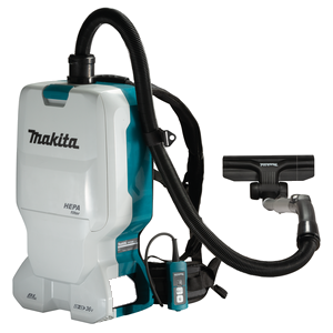 Makita - Twin 18V Brushless Backpack Vacuum Cleaner 6 Litre Body only