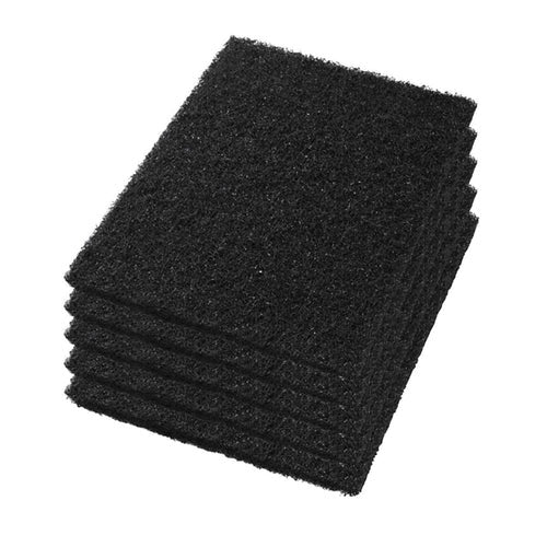 Anderson - F32RBK - 32" Rectangular Floor Pad - 14" X 32" - Black - Case of 5