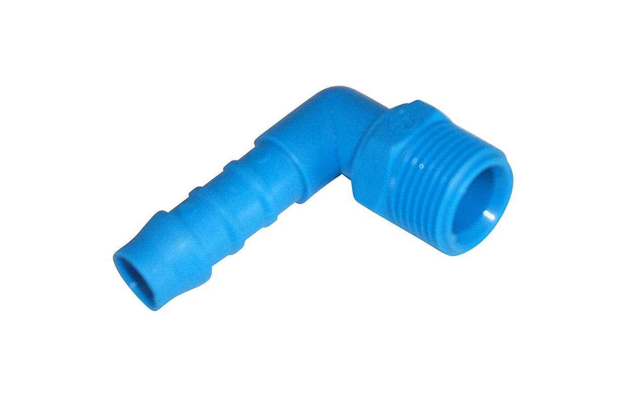 ELBOW, 90, .375MP X .375B, NYLON