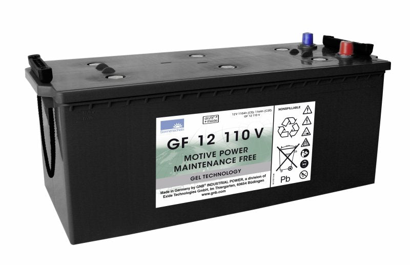Sonnenschein - GF12110V - GF12110V 12v - 120ah -  GEL GF-V - 700 Cycles  - 513 x 223 x 219 - 45.5 kgs