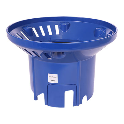 Pacvac - INH006 - Intermediate Housing - Superporo 700 mains - Power Inlet only - IEC C14 - Blue