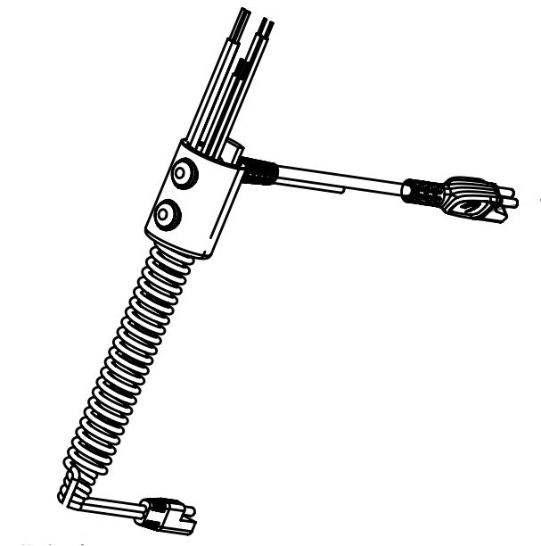 Motorscrubber - J2SUB2C-3PIN - SWITCH HOUSING CABLE ASS 3 PIN JET SHOCK