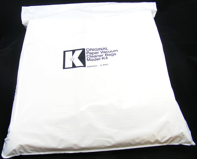 Kerstar beacon - 25-712-10-002 - K4 Disposable Paper Bag    KV8, 25, 30 & 45/1 and KV50/1 & 2 - pk 10