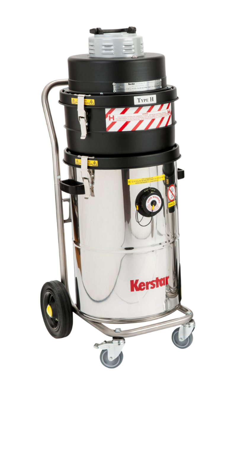 Kerstar - keva45H    H-Class - On Stainless Steel Trolley With Anti-Static Wheels & Castors 230v
