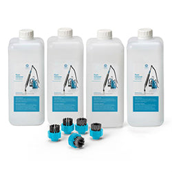 Iteam - K.1.S.106.0157.1 - KIT ASSY DAY PACK (FOR I-GUM B)   K.1.S.106.0157.1   igum (12x1l bottles + 3 x nylon & 2 x ss brushes)