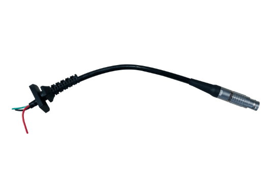 MotorScrubber JET3 3 CORE STRAIGHT CABLE WITH MALE METAL QUICK FIT CONNECTOR