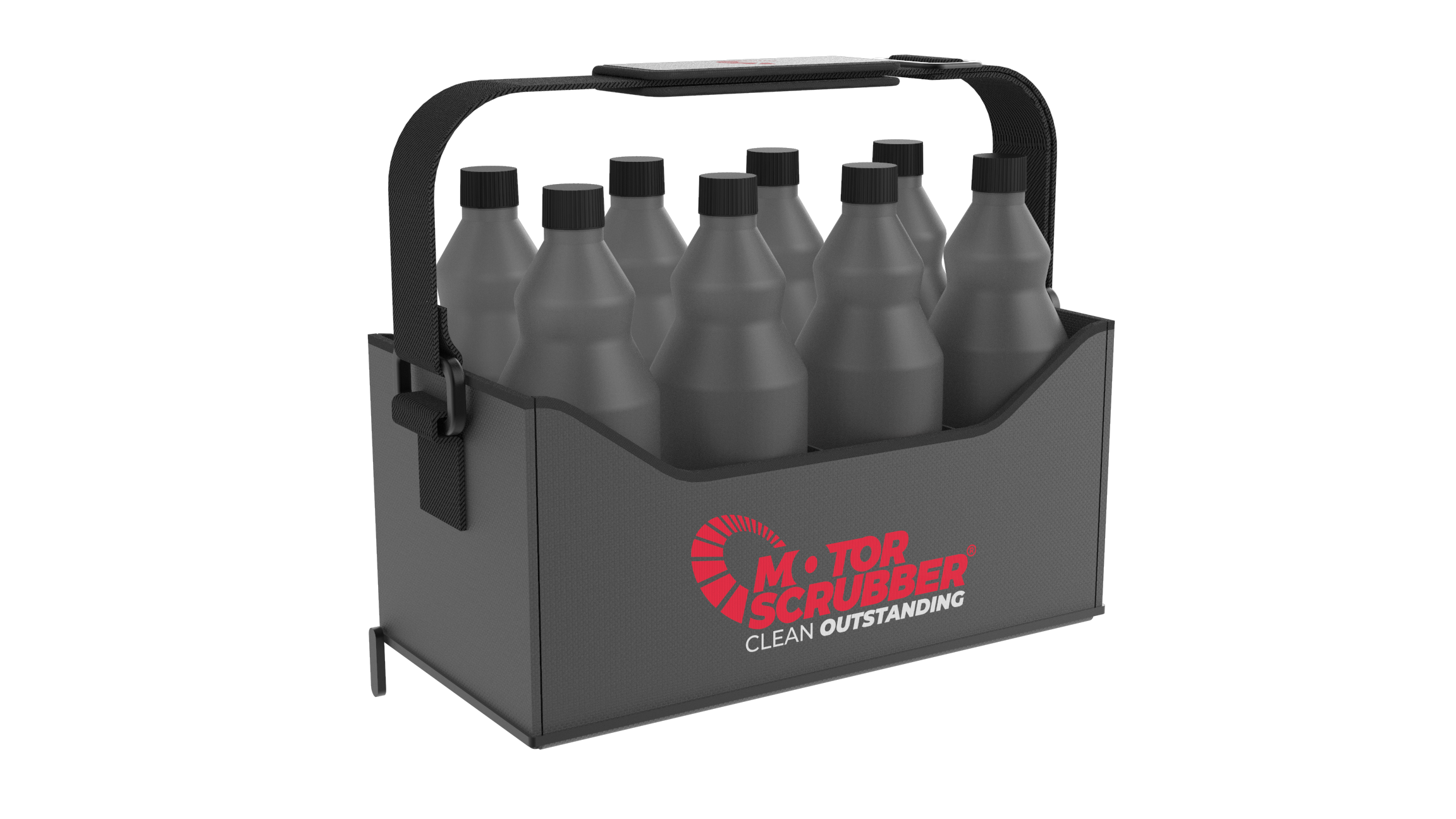 Motorscrubber - MST5B - MATERIAL/ ZIPPABLE BOTTLE CARRIER NEW (10 BOTTLE CAPACITY)
