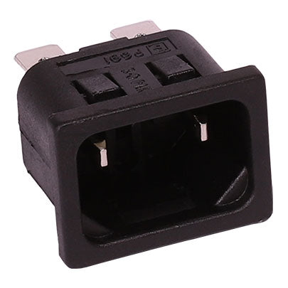 Pacvac - PWI004 - Power Inlet - 2pin  - (700uk - takes the mains cable)