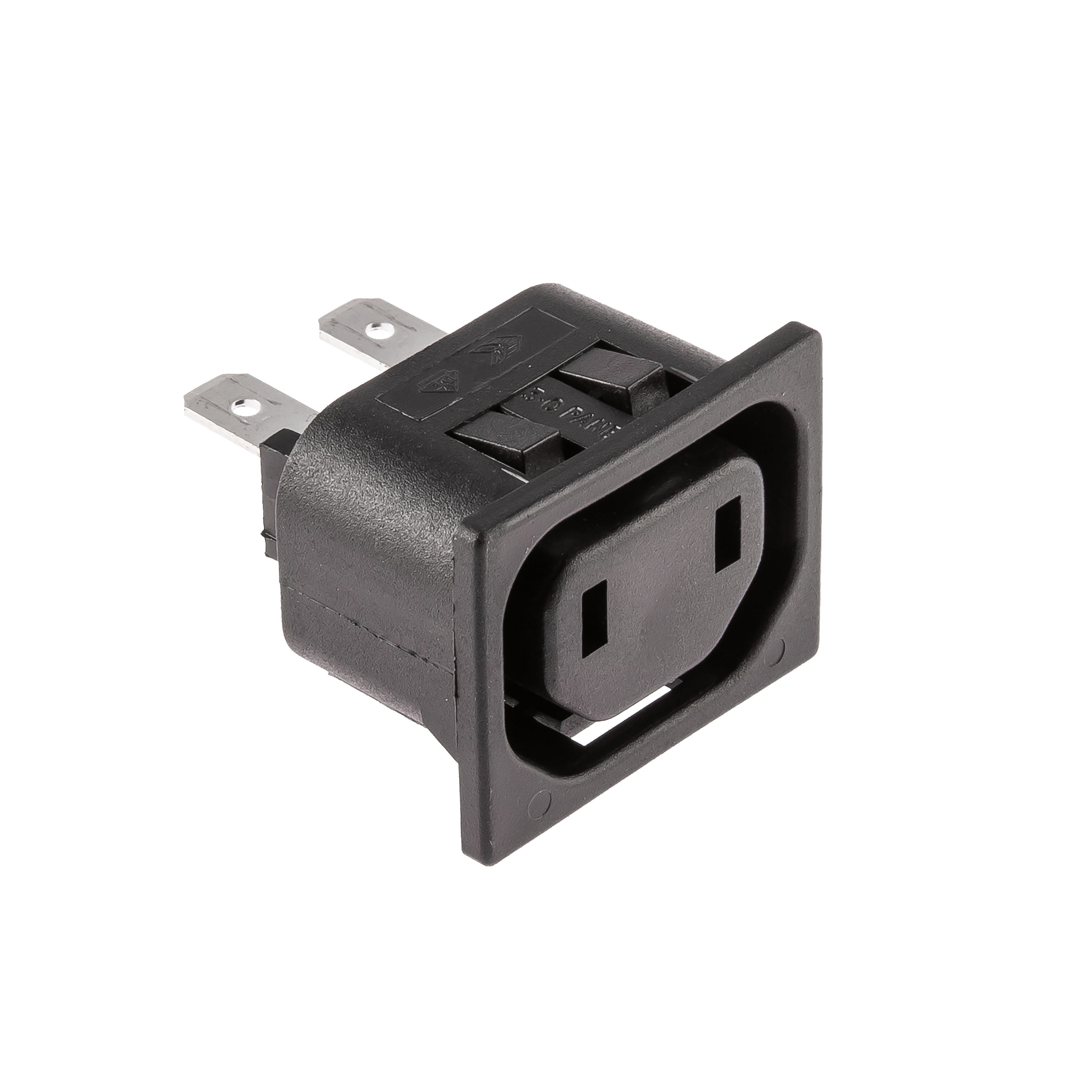 Pacvac - PWO001 - Power Outlet - IEC C17 - Panel Mount