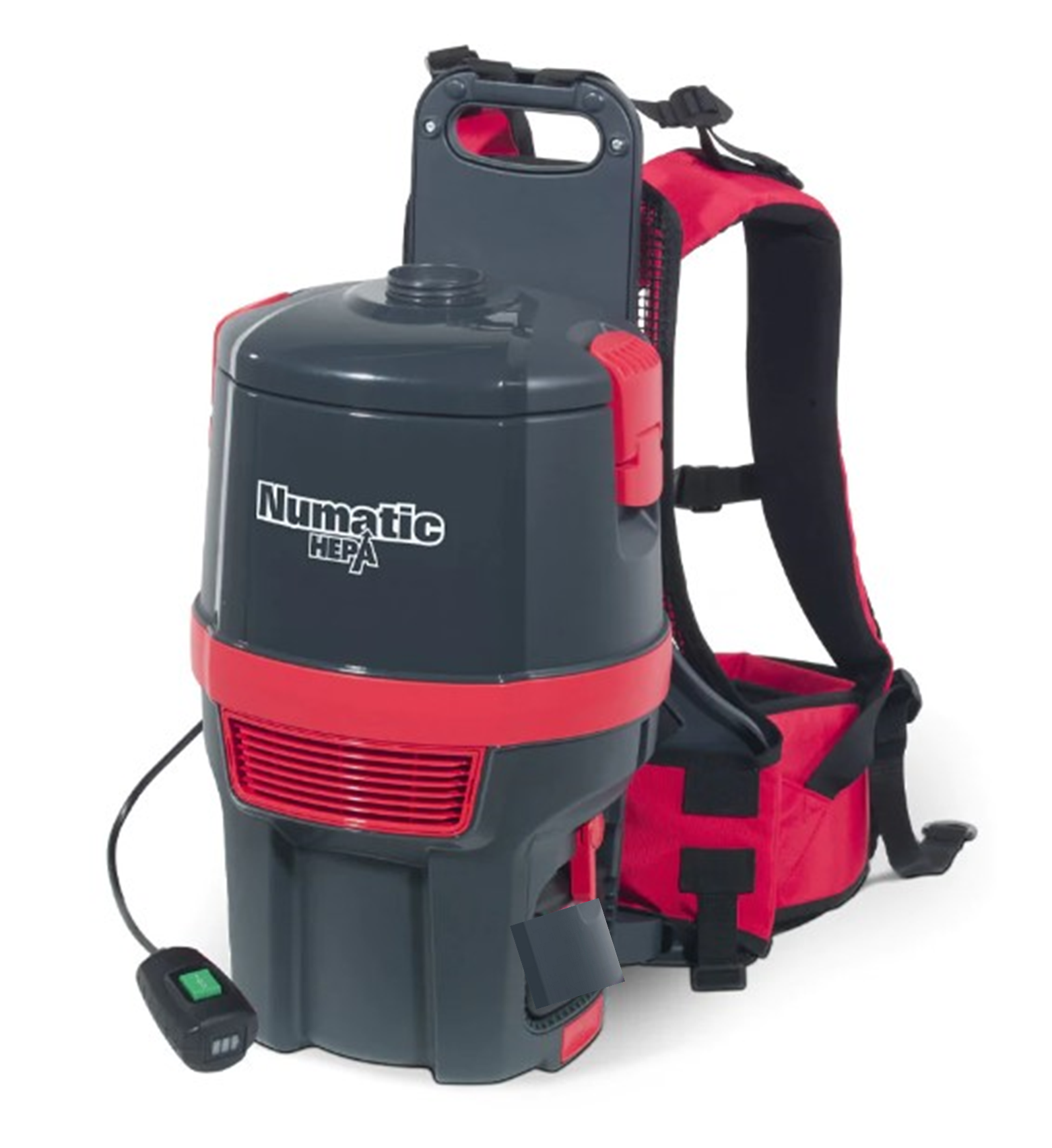 Numatic - 911075 - RSB150H.NX.GRAPHITE.240V.KIT AA30E. HEPA.CORDLESS BACKPACK.LESS BATTERIES
