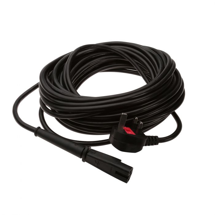 Qualtex - FLX55 - FLEX 15 METRE 1.5MM 3 CORE BLACK 13AMP