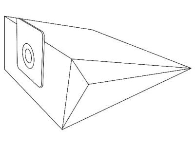 Nilco Mastervac MV12 Replacement Paper Vacuum Cleaner Bags (10)