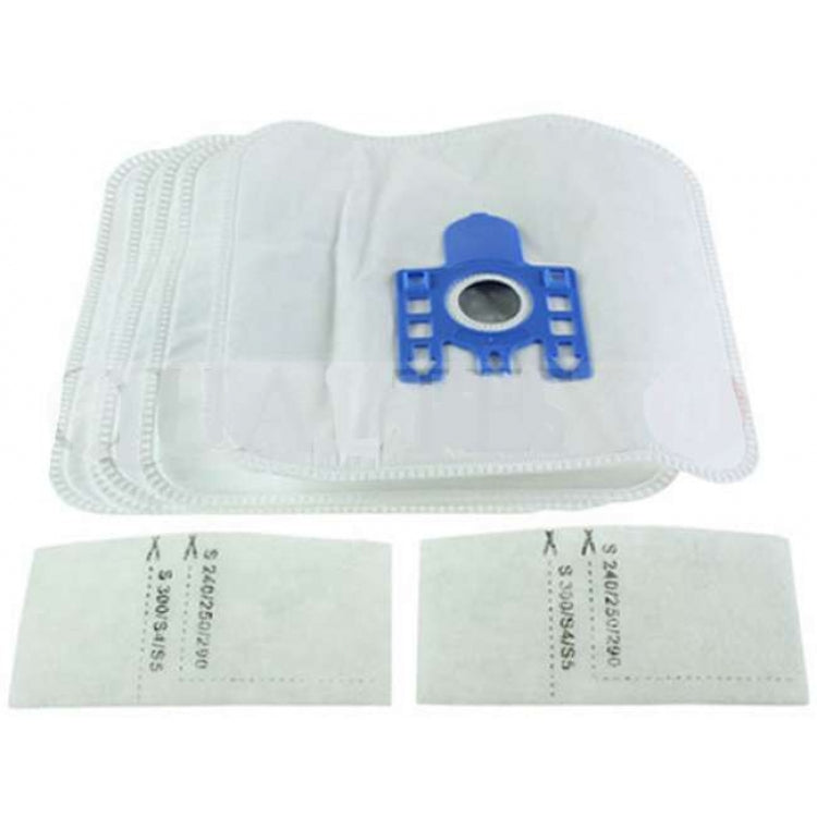 Qualtex - SDB331A - MICROFIBRE BAGS MIELE FJM X 4 + 2 FILTERS