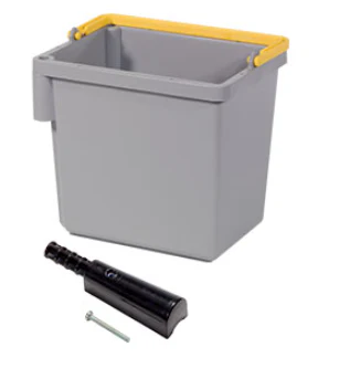Numatic 5 Litre Swing Bucket Kit. Grey. Yellow Handle