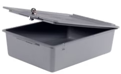 Numatic Deep Tray Moulding (Plain Hinged) Plus Locking Lid