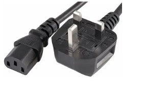 Pro elec - KS33-2 - IEC CHARGE CABLE 2 METRE 6 AMP 3 CORE BLACK