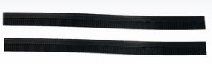 Numatic - 601480 - 386MM FRONT (214075) / 346MM REAR (214076) RUBBER BLADE SET - older structofoam floor tools