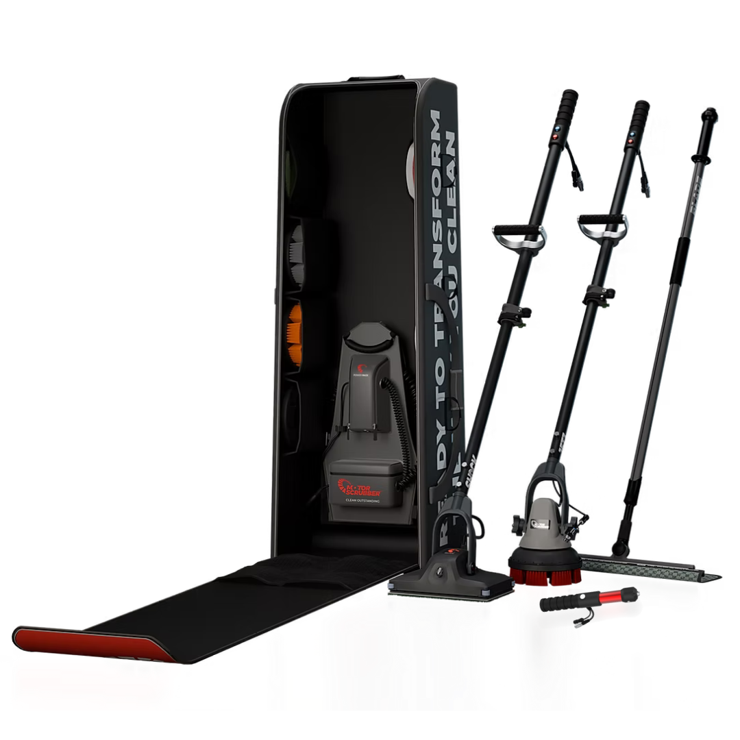 MotorScrubber M-Case Pro Professional Detail Scrubber Cleaning Kit & Carry Case