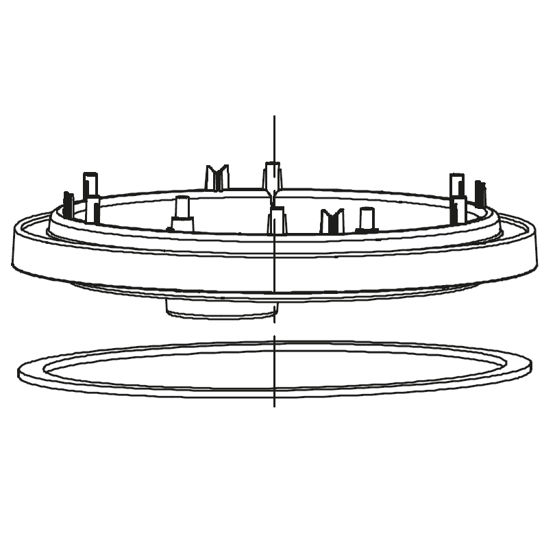 Viper LSU375 and LSU395 Motor Supporting Base Kit