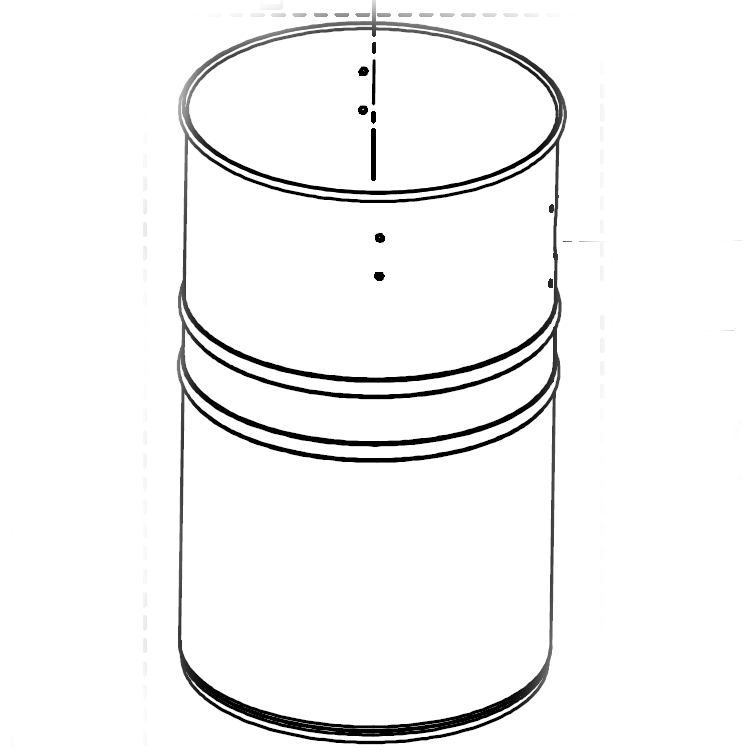 Viper LSU155 and LSU255 Metal Tank Complete - Including label