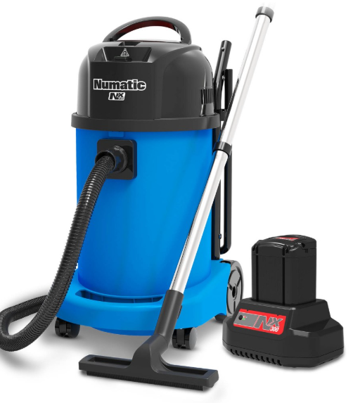 Numatic - WBV470NX - 36V - BLUE/BLACK - V16 - KITA11 - LARGE DRAIN HOLE - 1 x BATTERY