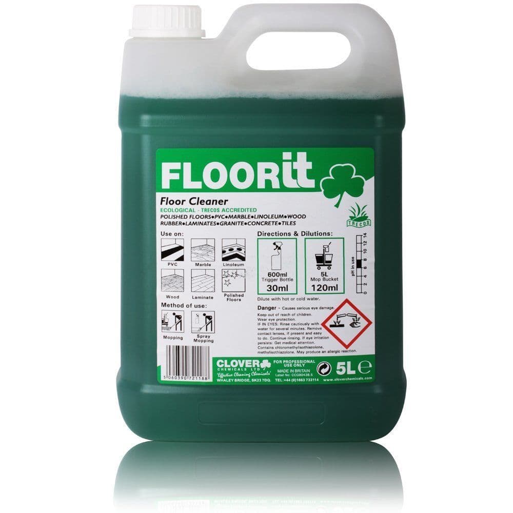 Clover - FLOORIT - Floorit - Neutral PH Scrubber Drier Detergent