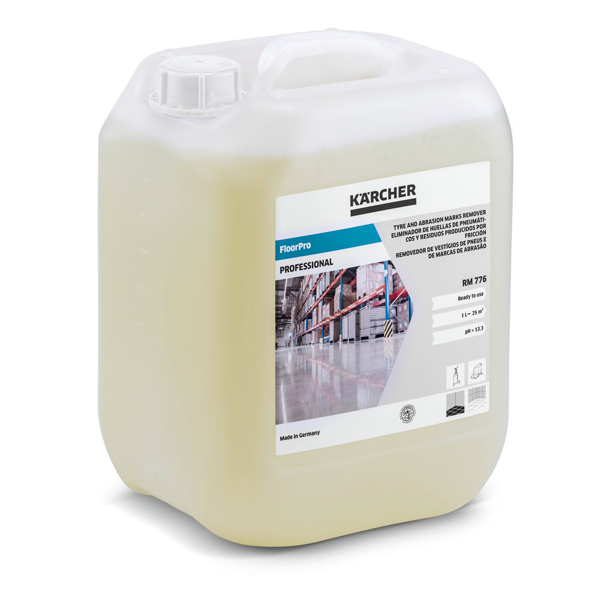 RM776 Tyre mark & abrasion remover RM776 - ready to use - 10L