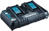 Makita - DC18RD - DUAL PORT BATTERY 1HR RAPID CHARGER