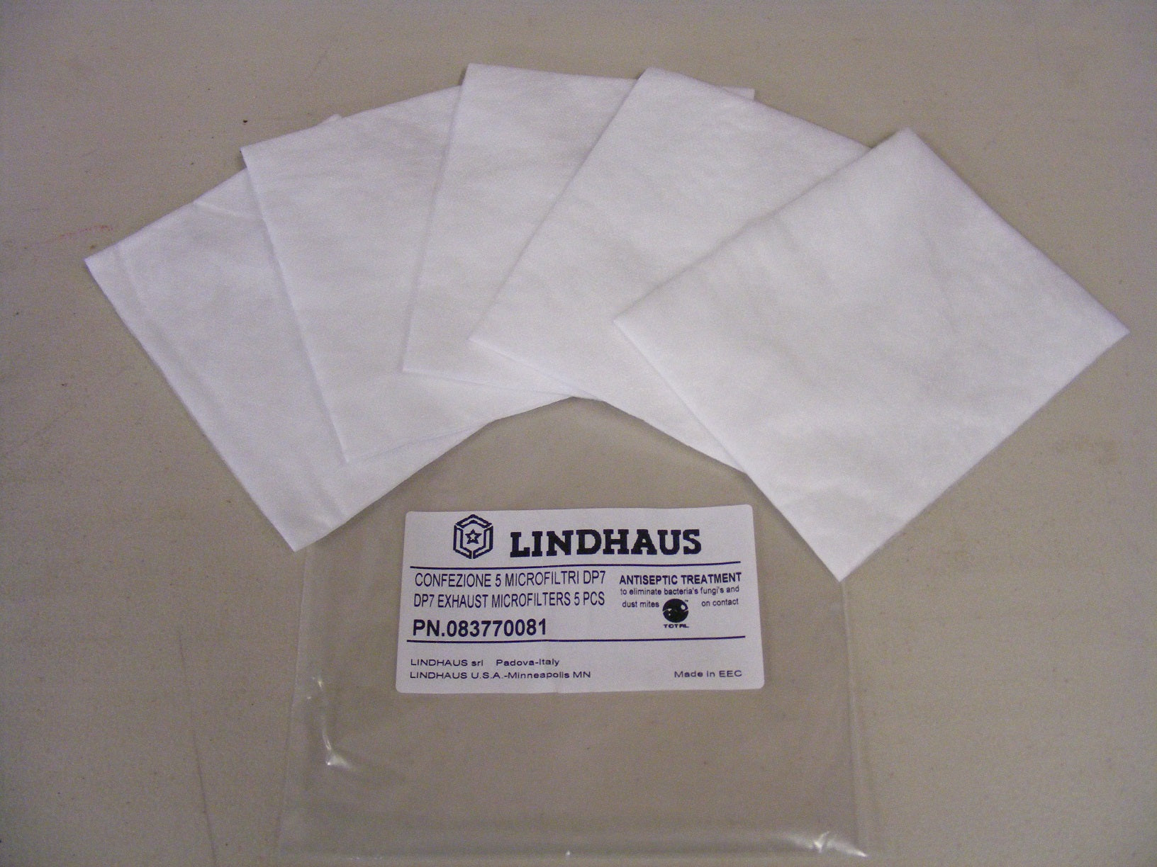 Lindhaus - LHS43 - EXHAUST MICRO FILTER (pkt 5) 083770081
