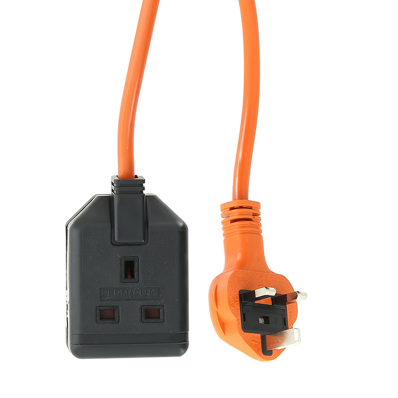 Qualtex - FLX56O - ORANGE EXTENSION LEAD 10 METRE 1.5MM 3 CORE
