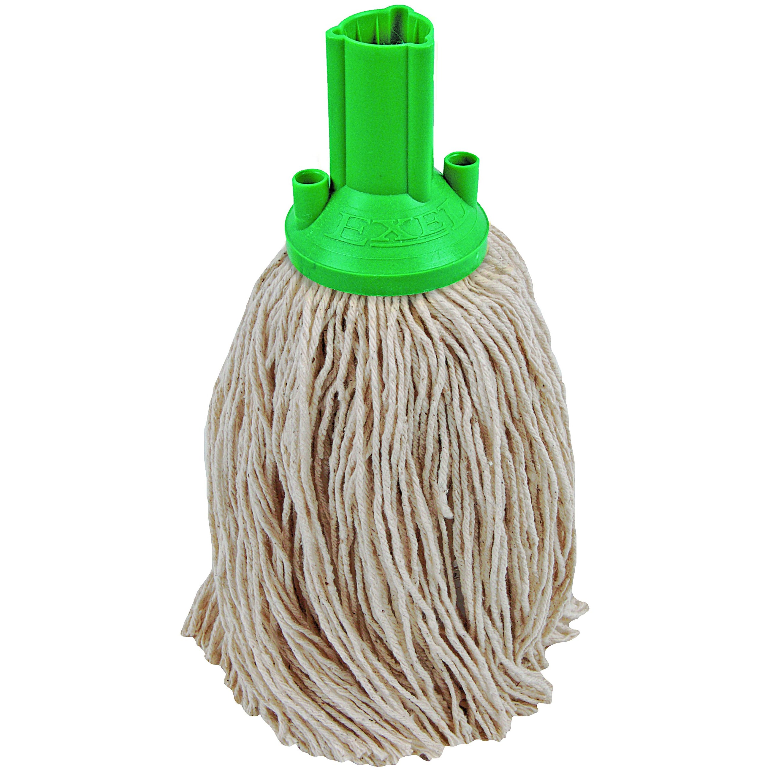 Twine Yarn Socket Mop 150G Excel Fitting - Case of 60 - Green Colour Coding -  Mop - Robert Scott