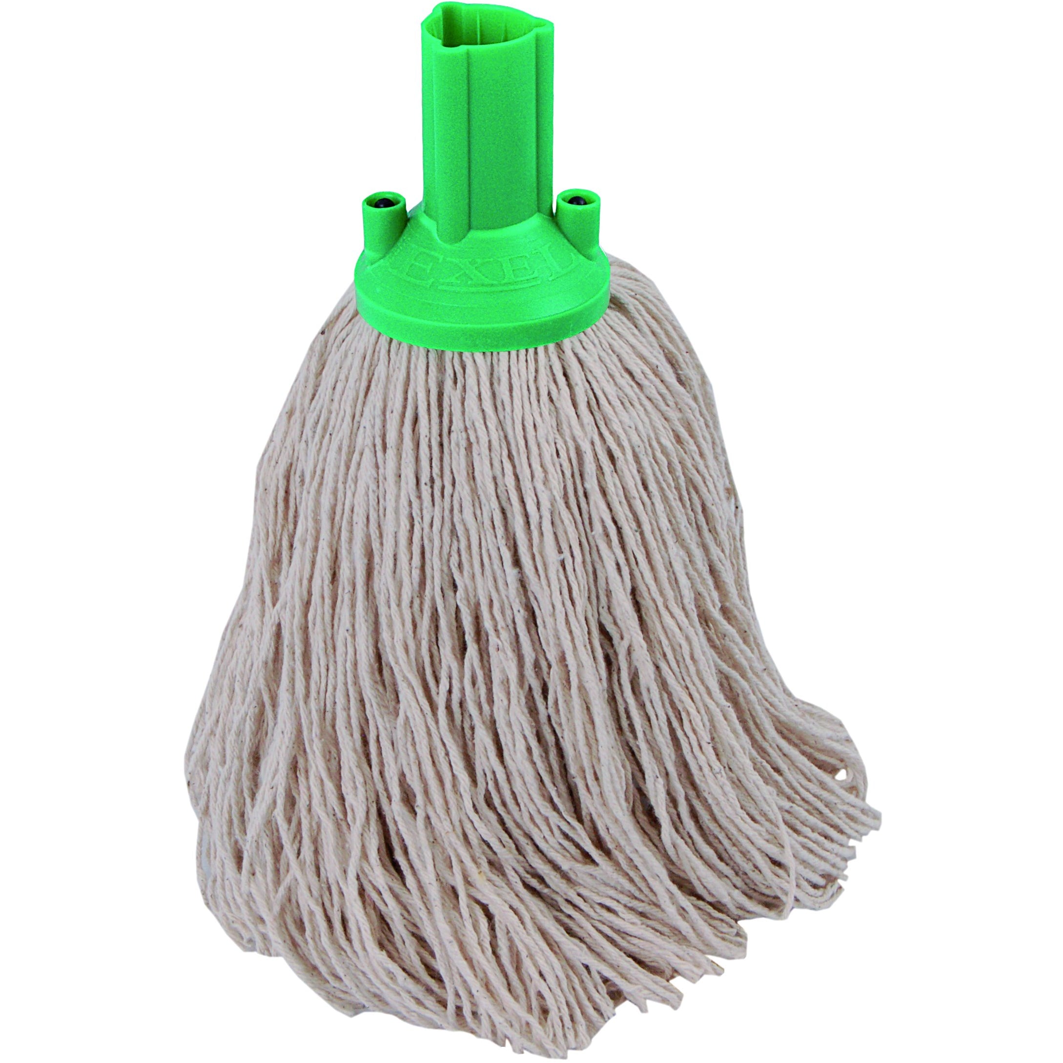 Twine Yarn Socket Mop 200G Excel Fitting - Case of 60 - Green Colour Coding -  Mop - Robert Scott