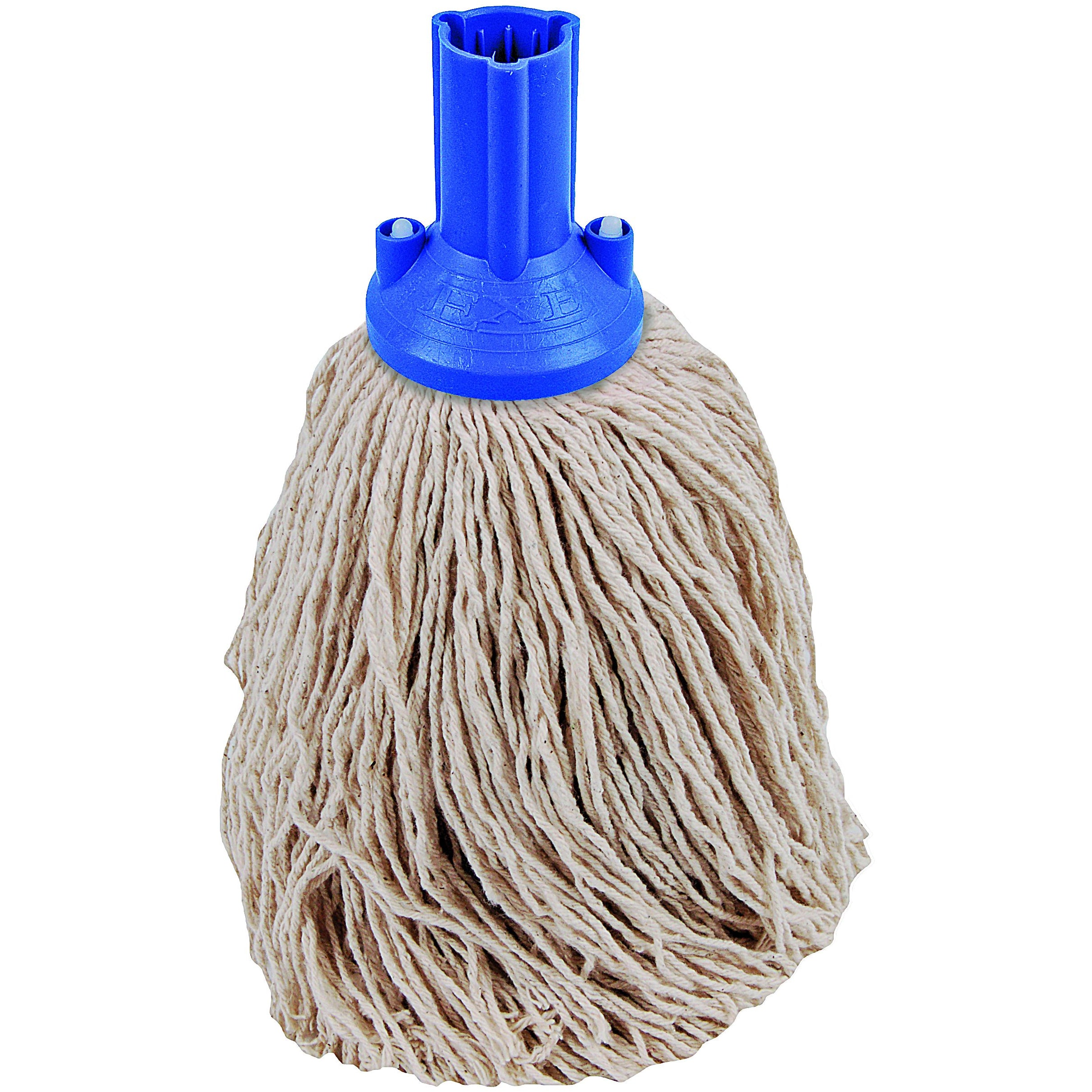 Twine Yarn Socket Mop 250G Excel Fitting - Case of 50 - Blue Colour Coding -  Mop - Robert Scott