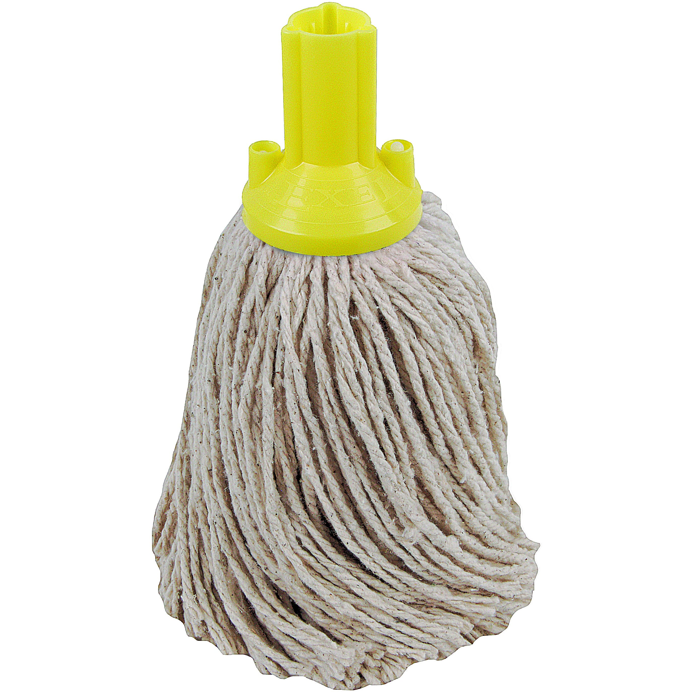 PY Yarn Socket Mop 250G Excel Fitting - Case of 50 - Yellow Colour Coding -  Mop - Robert Scott