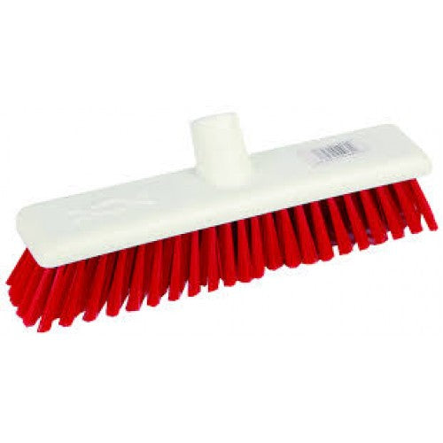 Red Deck Scrub Brush to Fit Standard Handles - Box of 24 Heads -  Brushes - Robert Scott