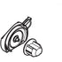 Nilfisk VU500 brush cover with bearing / end cap -  Vacuum Cleaner Misc - Nilfisk Alto