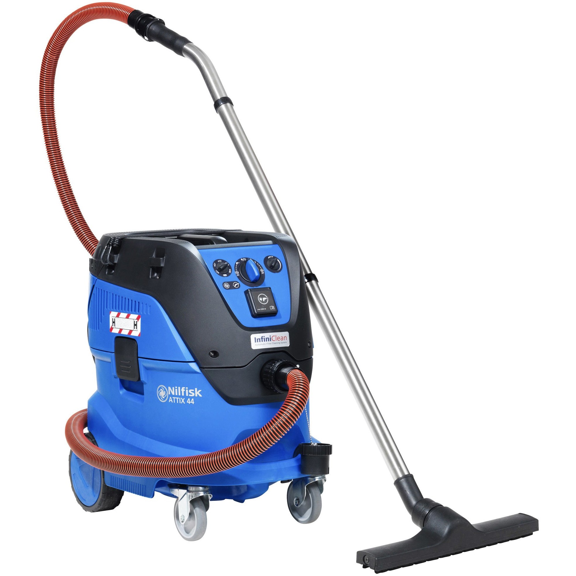 Nilfisk Attix 44-2H IC 240v H Class hazardous dust vacuum cleaner -  Health And Safety Vacuum Cleaner - Nilfisk Alto