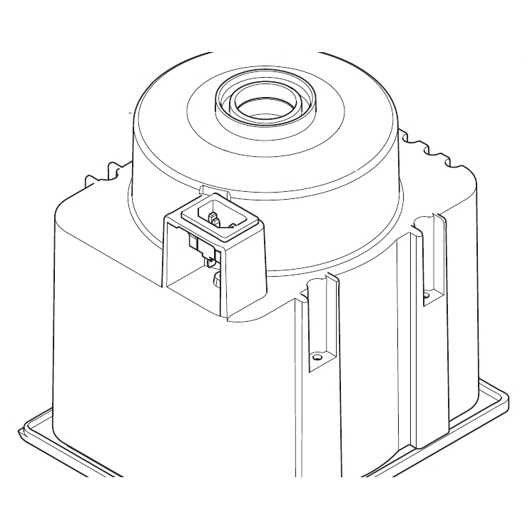 Nilfisk VP600 Motor module complete -  Vacuum Cleaner Motor - Nilfisk Alto