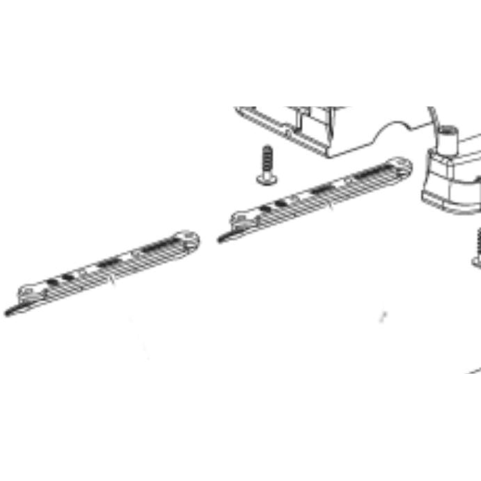 Nilfisk Scrubtec 130E and SC100 Dosing Bridge - Rubber Jets -  Scrubber Dryer Misc - Nilfisk Alto