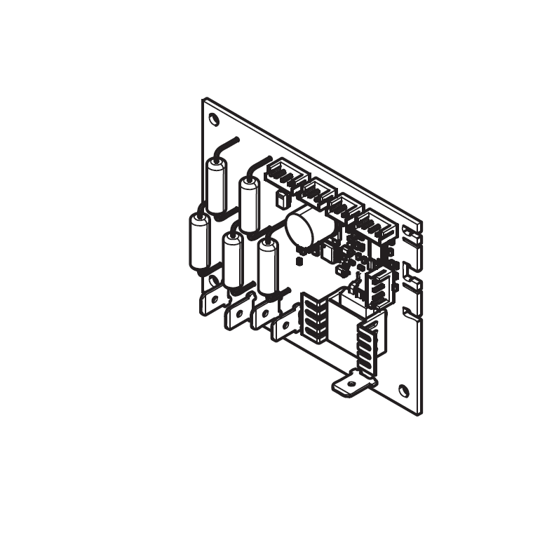 Nilfisk VP300 Hepa PCB Kit -  Vacuum Cleaner PCB - Nilfisk Alto