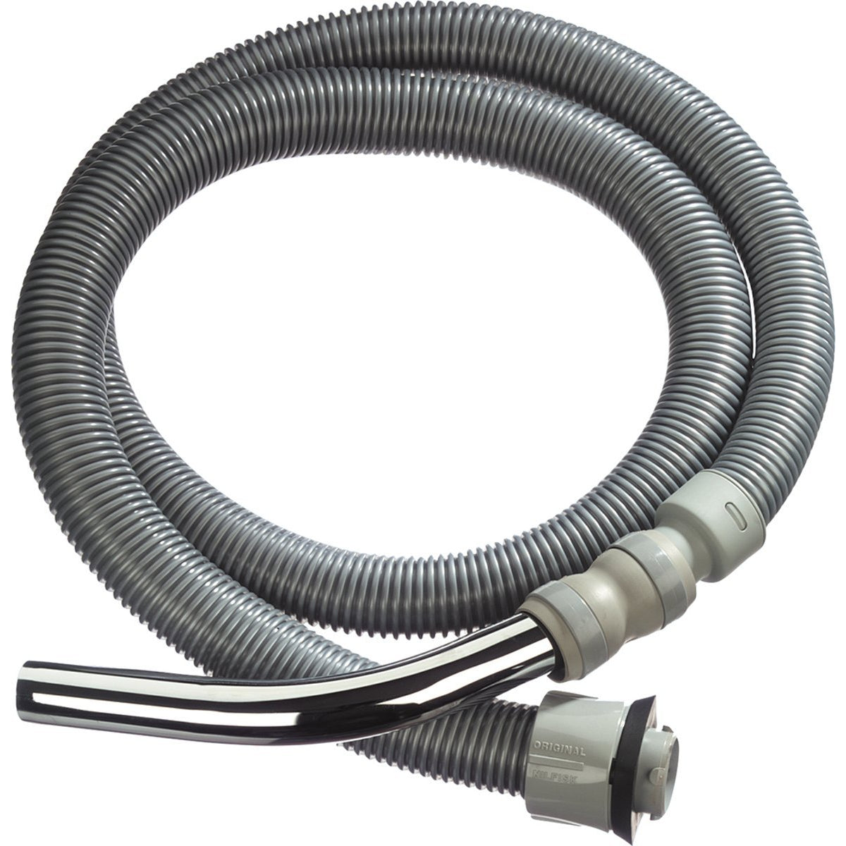 Nilfisk GM80 2 meter 38/32mm hose with steel bent end -  Vacuum Cleaner Hose - Nilfisk Alto