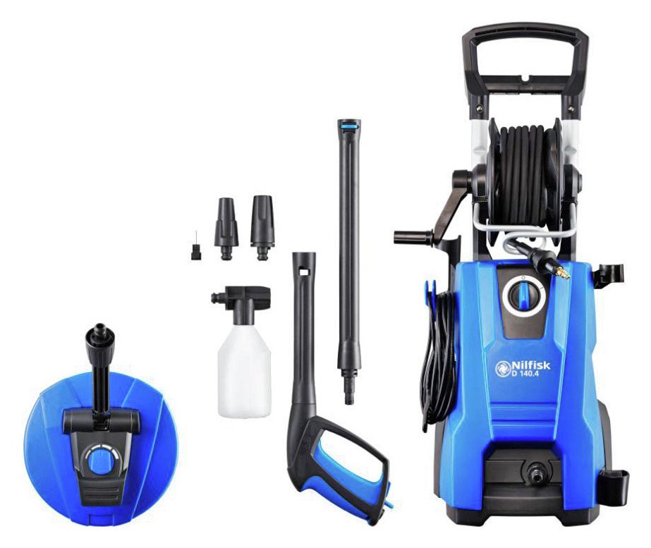 Nilfisk D140.4 X-TRA Powerful Pressure Washer With Accessory Kit