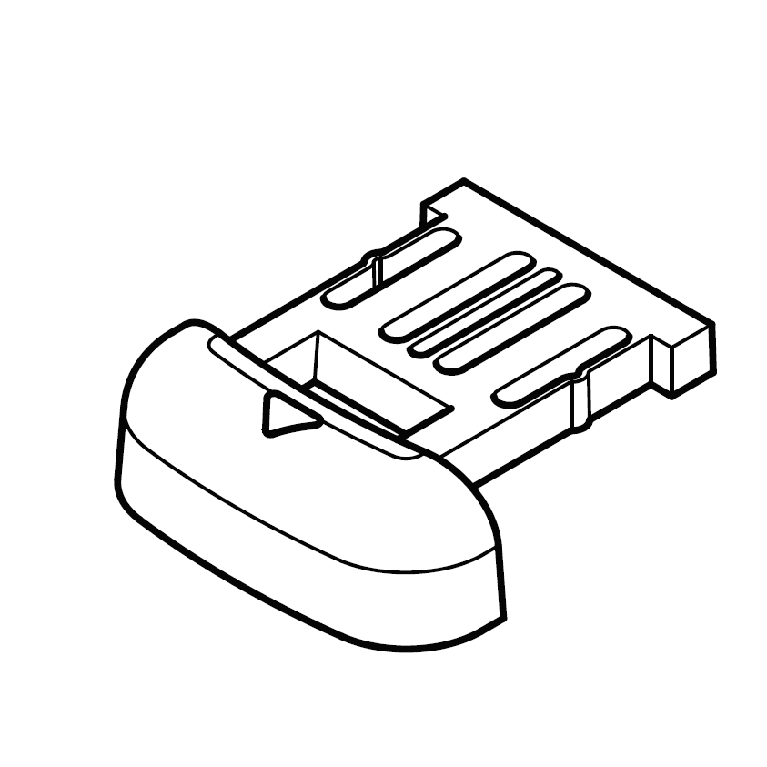 Nilfisk VP300 and Saltix 10 latch kit -  Vacuum Cleaner Misc - Nilfisk Alto