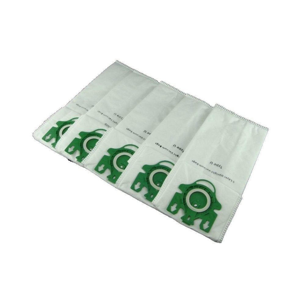 Miele U Style Replacement Vacuum Cleaner Bags - Pack of 5 & Filter - S7 Uprights