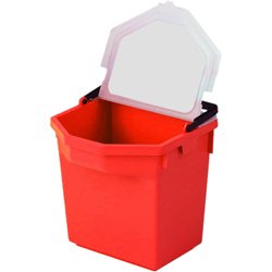 Numatic 5 Litre Bucket Red With Lid