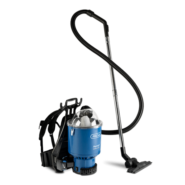 Pacvac Superpro Battery Advanced Back Pack - 700BA -  Back Pack Vacuum Cleaner - Pacvac