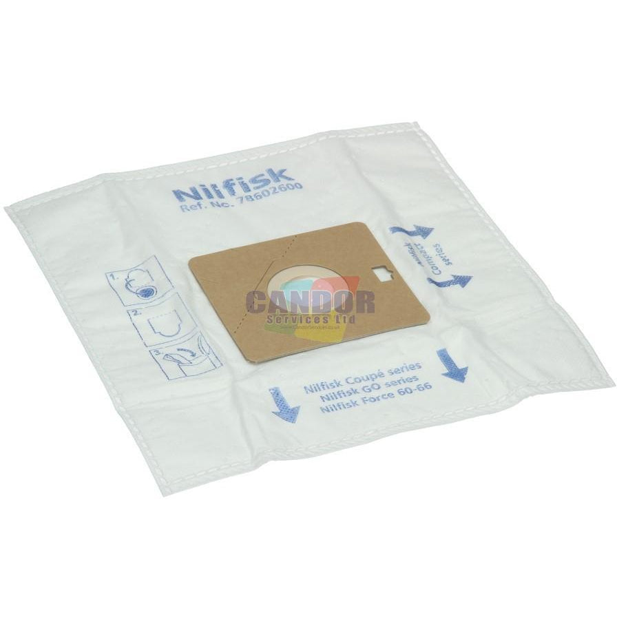 Nilfisk Coupe Neo and Nilfisk One Genuine Dustbags -  Dustbags - Nilfisk Alto