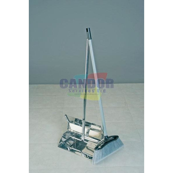 Stainless Steel Lobby Dustpan -  Janitorial Products - Candor Services